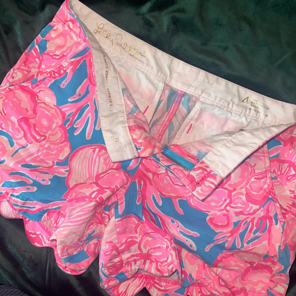 Lilly Pulitzer Scalloped Shorts